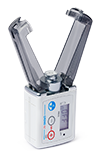 Pulmonary arterial hypertension infusion pump therapy Crono SC with open protective wings