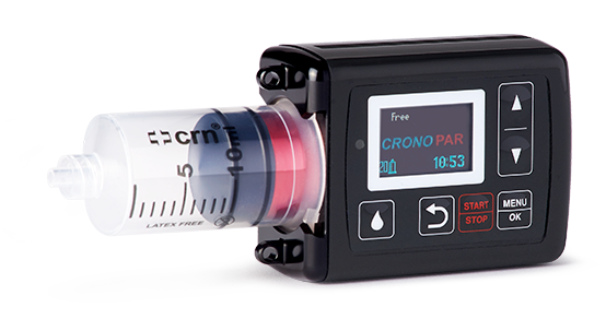Crono PAR 4-20 infusion pump with syringe 20ml