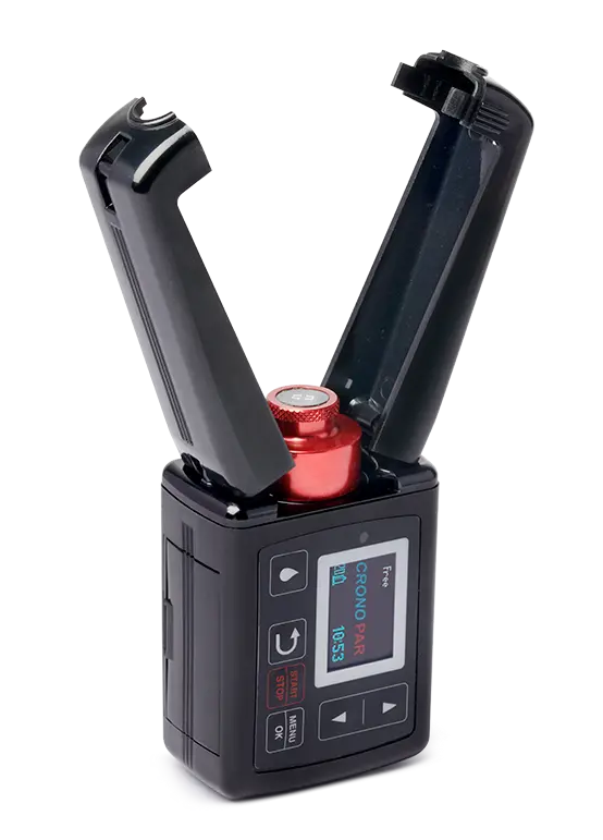 Infusion pump for the treatment of Parkinson's Disease Crono PAR 4-20 with open protective wings