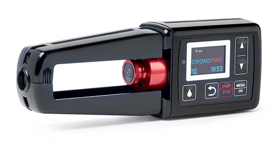 Crono PAR 4-20 infusion pump with closed wings