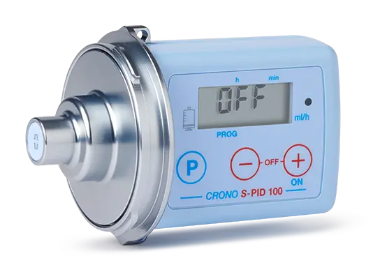 Crono S-PID 100. Infusion pump for primary immunodeficiency therapy