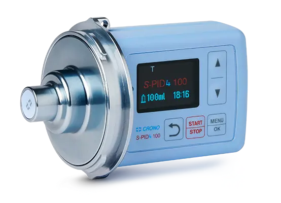 Crono S-PID 4-100. Infusion pump for primary immunodeficiency therapy