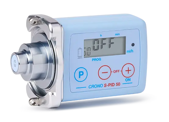 Crono S-PID 50. Infusion pump for primary immunodeficiency therapy