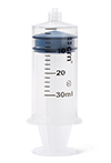 Dedicated sterile and disposable 30ml syringes for medical infusion devices