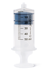 Dedicated sterile and disposable 50ml syringes for medical infusion devices